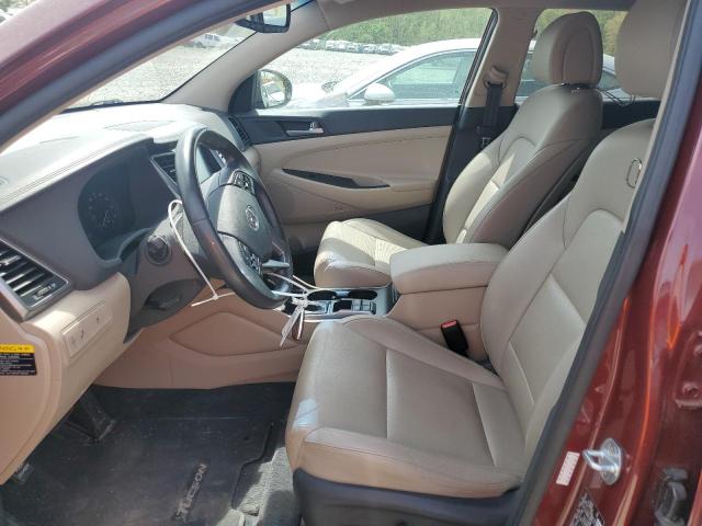 HYUNDAI TUCSON 2017 Червоний