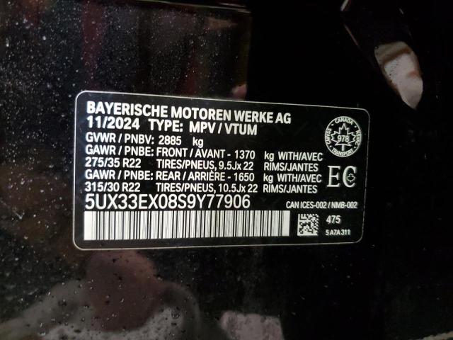 2025 BMW X6 XDRIVE40I