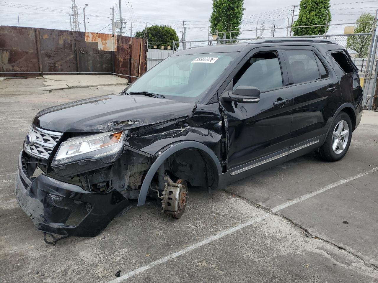 2019 Ford Explorer Xlt na sprzedaż w Wilmington, CA - All Over