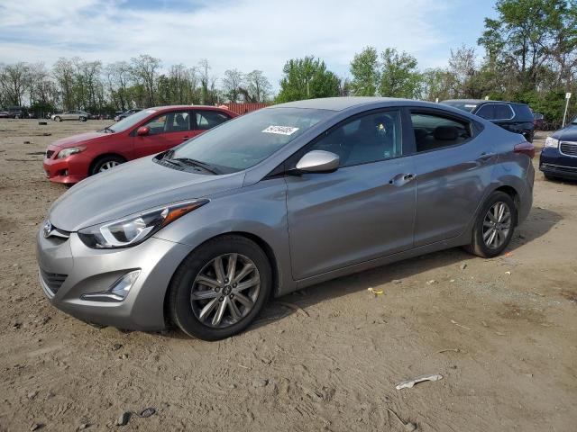  HYUNDAI ELANTRA 2015 Сірий