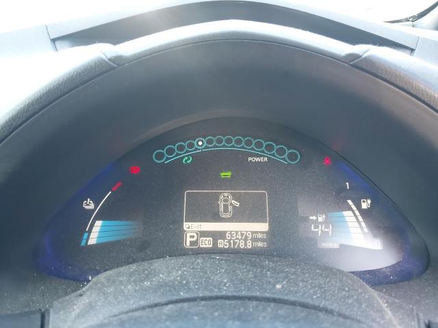 2017 NISSAN LEAF BLACK