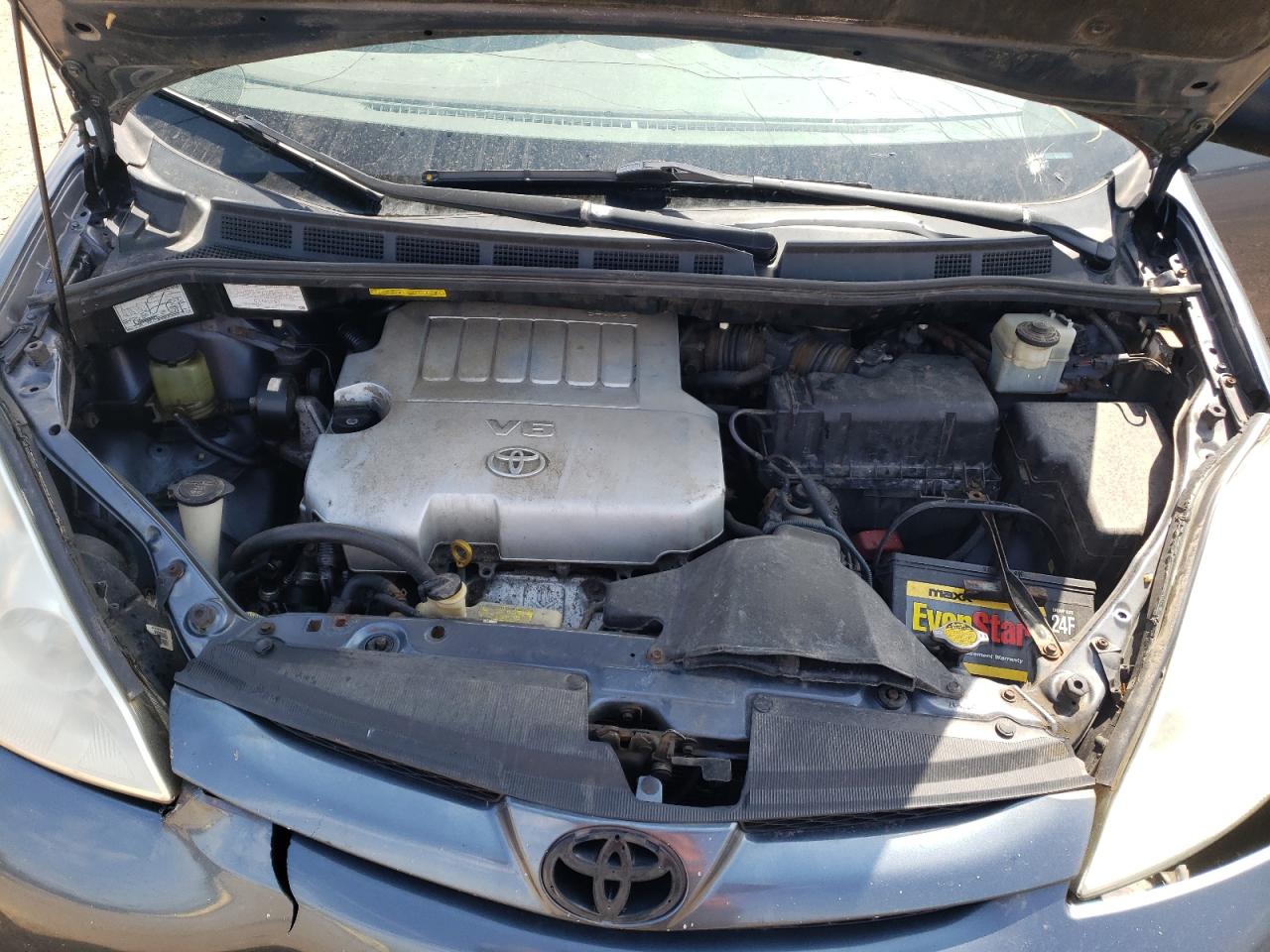2007 Toyota Sienna Ce VIN: 5TDZK23C07S098201 Lot: 54140625