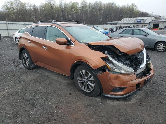  NISSAN MURANO 2015 Оранжевый