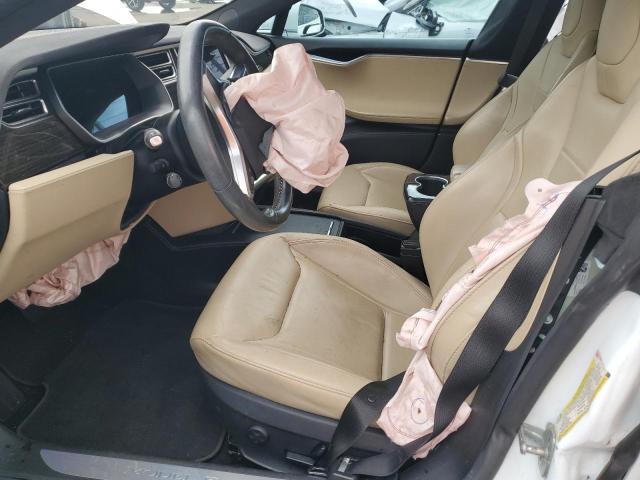  TESLA MODEL S 2016 Белы