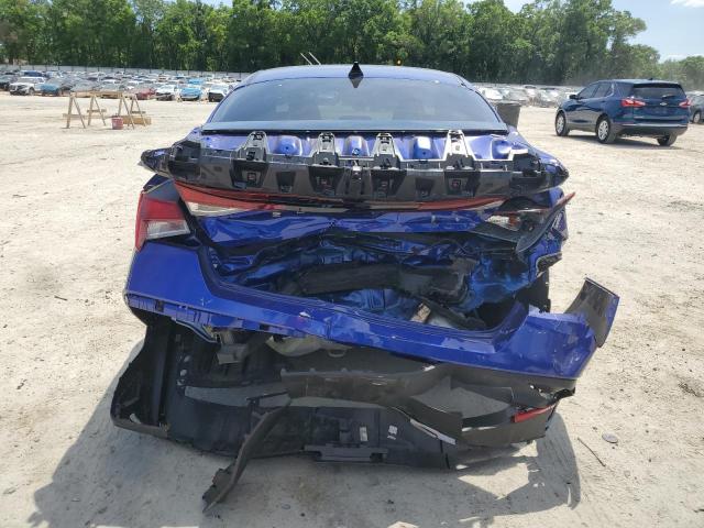  HYUNDAI ELANTRA 2024 Синий