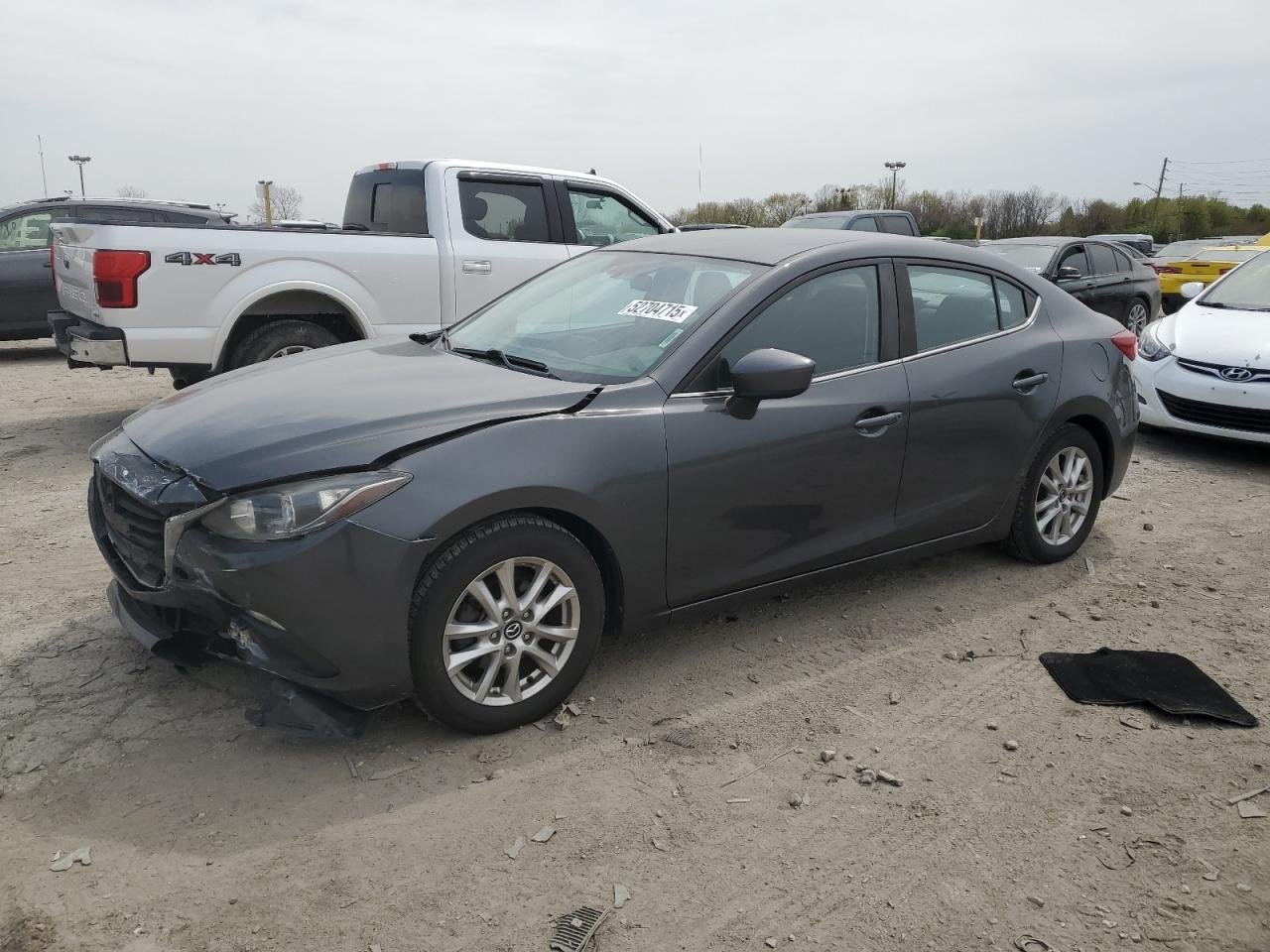 2016 Mazda 3 Sport na sprzedaż w Indianapolis, IN - Front End