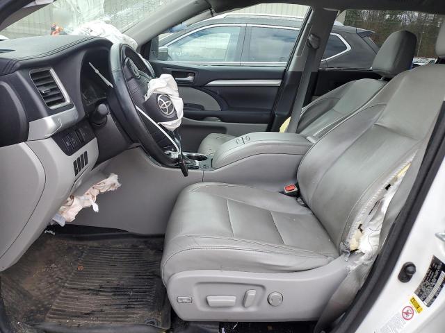  TOYOTA HIGHLANDER 2017 Biały