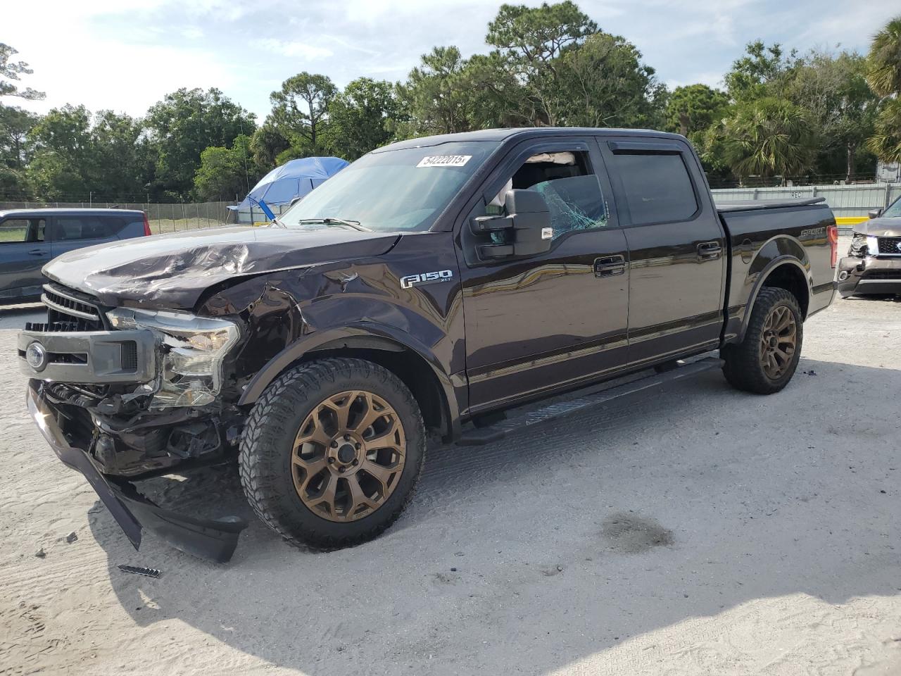 2018 Ford F150 Supercrew na sprzedaż w Fort Pierce, FL - Front End