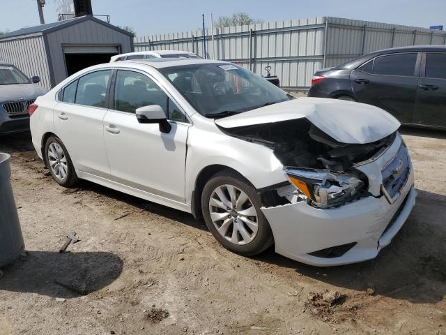  SUBARU LEGACY 2017 Белый