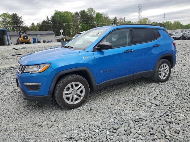  JEEP COMPASS 2018 Granatowy