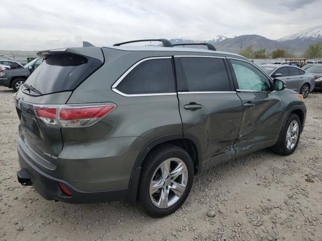 Parquets TOYOTA HIGHLANDER 2015 Zielony