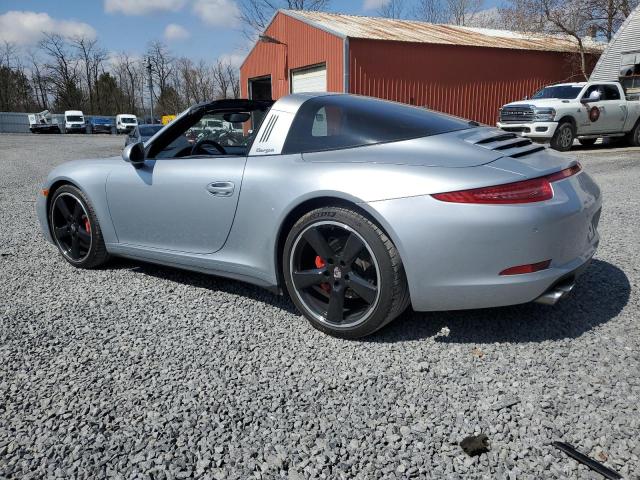 Купе PORSCHE 911 2015 Серебристый