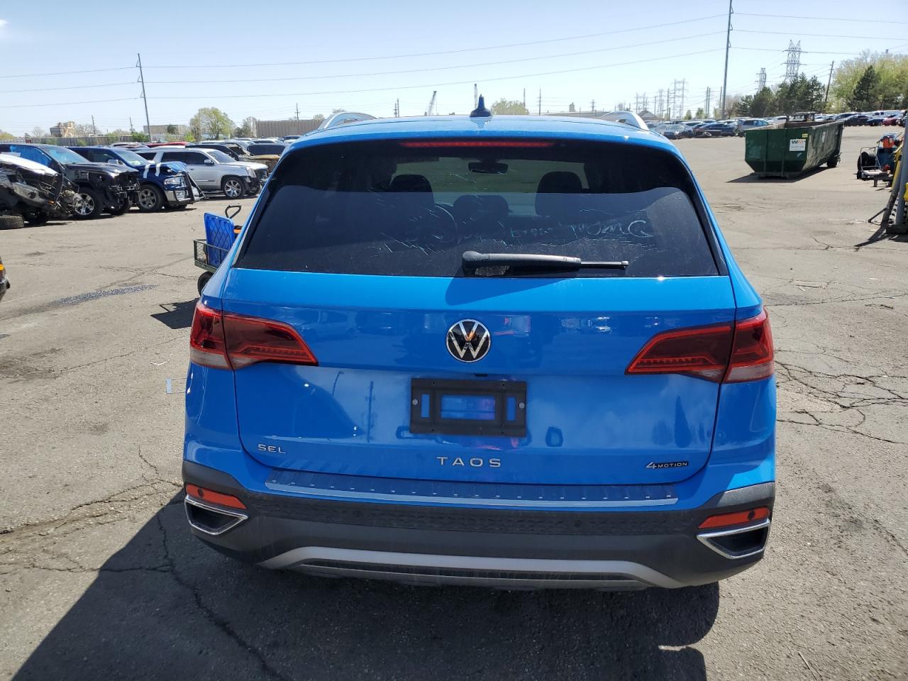 2022 Volkswagen Taos Sel VIN: 3VV2X7B28NM016500 Lot: 54255815