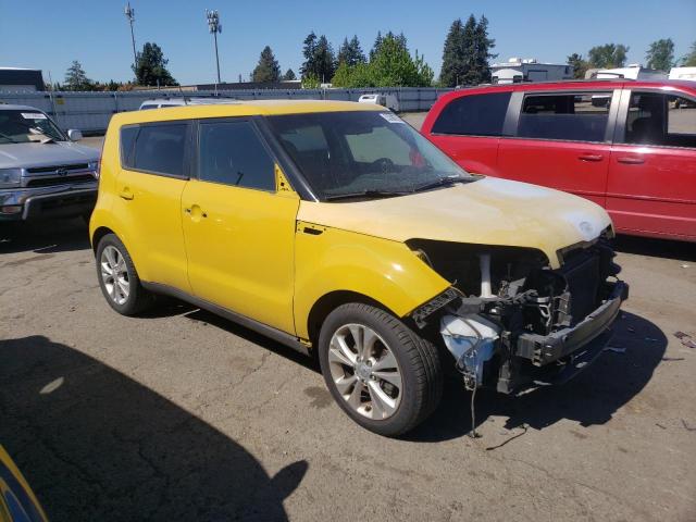  KIA SOUL 2016 Желтый