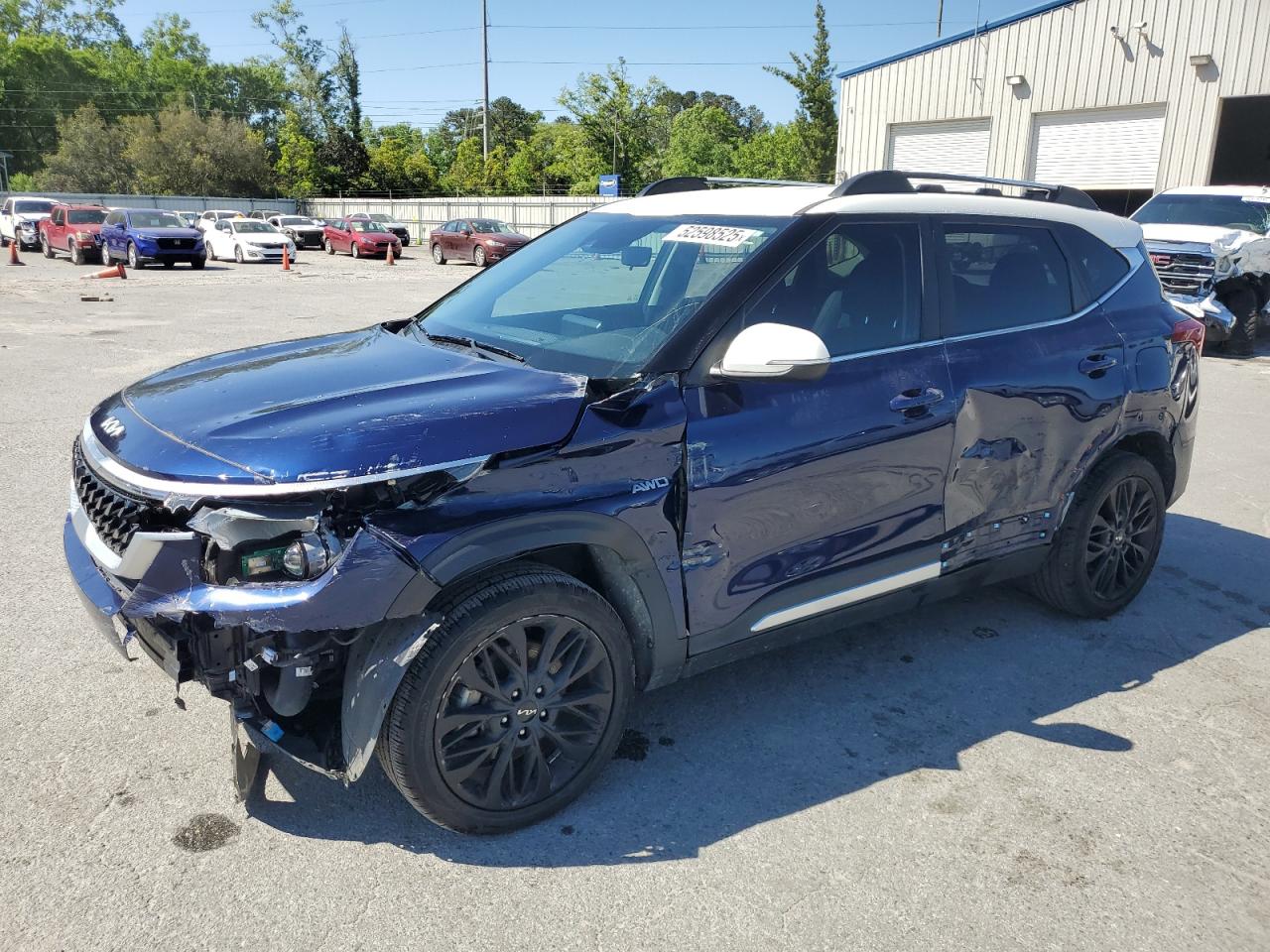 2022 Kia Seltos Nightfall for Sale in Savannah, GA - Side