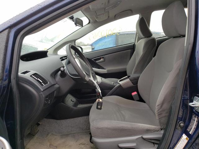 Hatchbacks TOYOTA PRIUS 2013 Granatowy