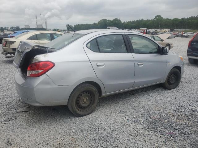  MITSUBISHI MIRAGE 2017 Silver