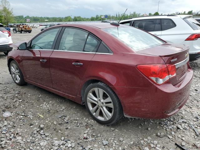  CHEVROLET CRUZE 2015 Бургунді