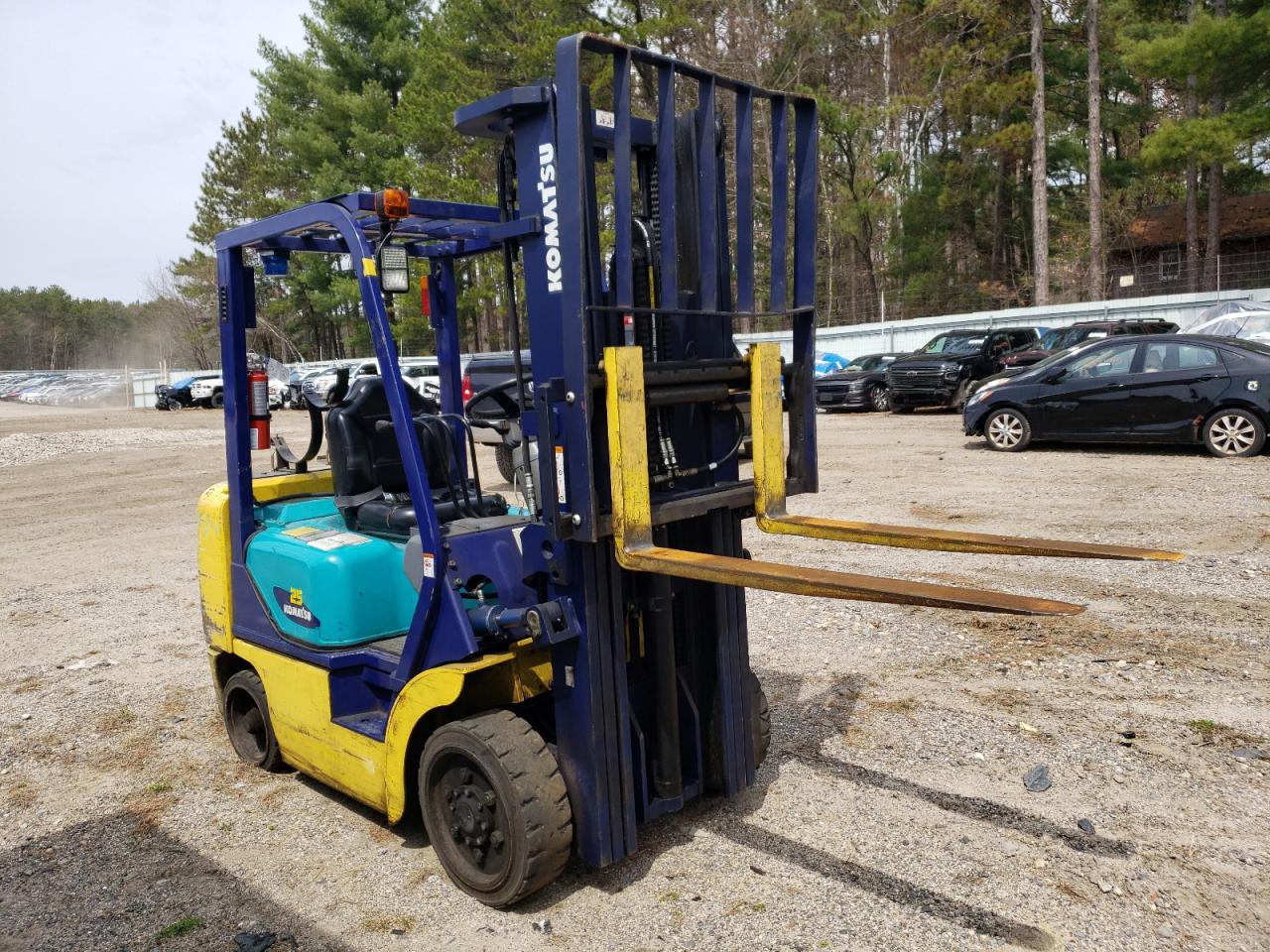 2018 Komatsu Forklift for Sale in Lyman, ME - Minor Dent/Scratches