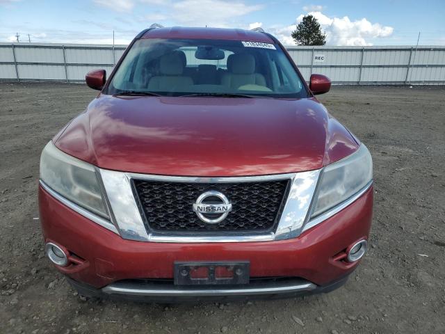  NISSAN PATHFINDER 2015 Burgundy