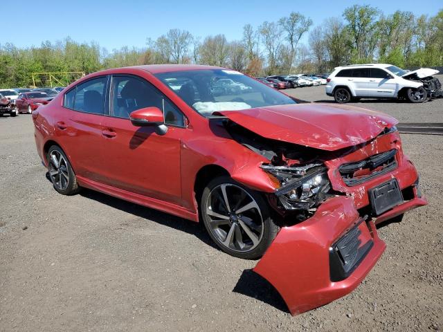  SUBARU IMPREZA 2021 Red