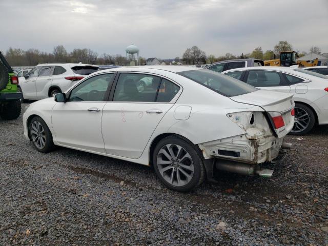  HONDA ACCORD 2015 Белы