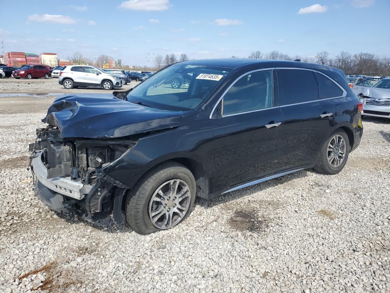 2017 Acura Mdx Technology იყიდება Columbus-ში, OH - All Over