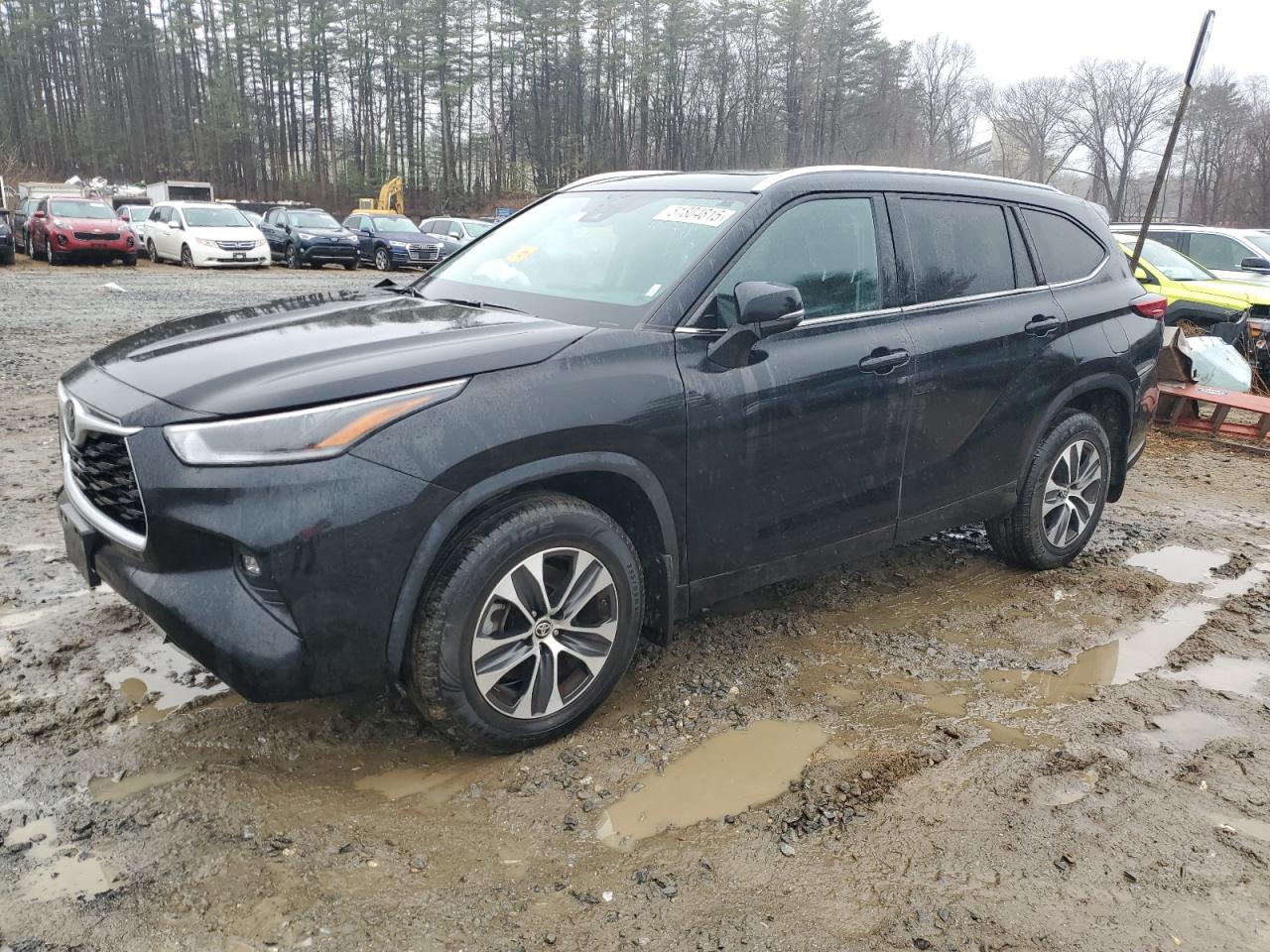 2021 Toyota Highlander Xle de vânzare în North Billerica, MA - Front End
