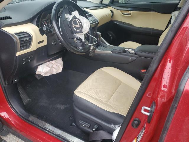  LEXUS NX 2018 Czerwony
