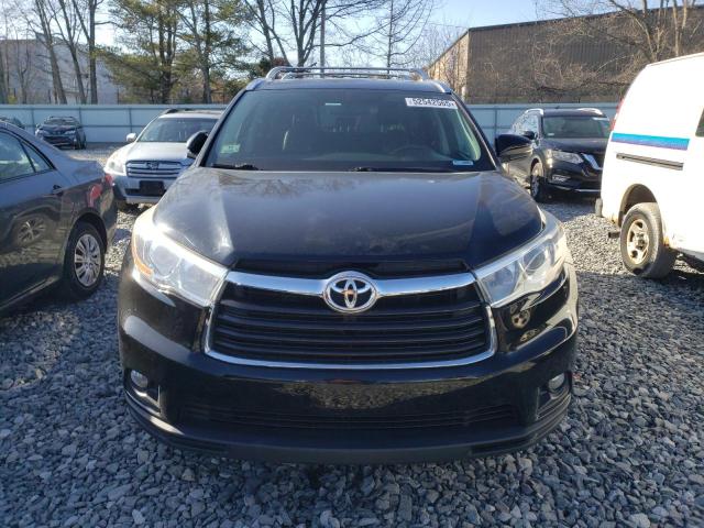 Parquets TOYOTA HIGHLANDER 2016 Czarny