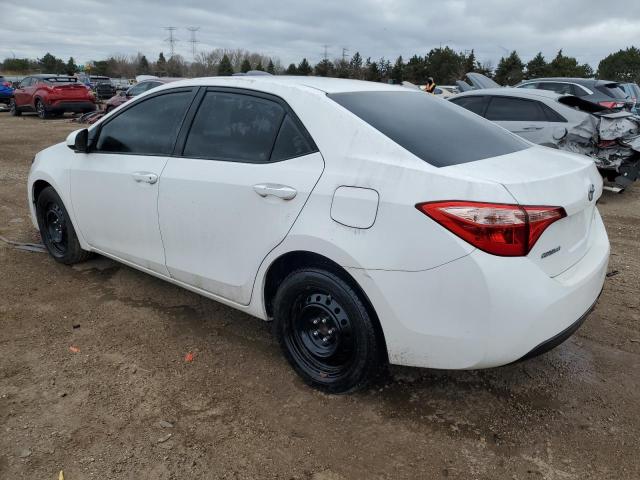  TOYOTA COROLLA 2018 Белый