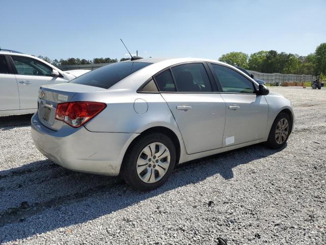  CHEVROLET CRUZE 2015 Silver