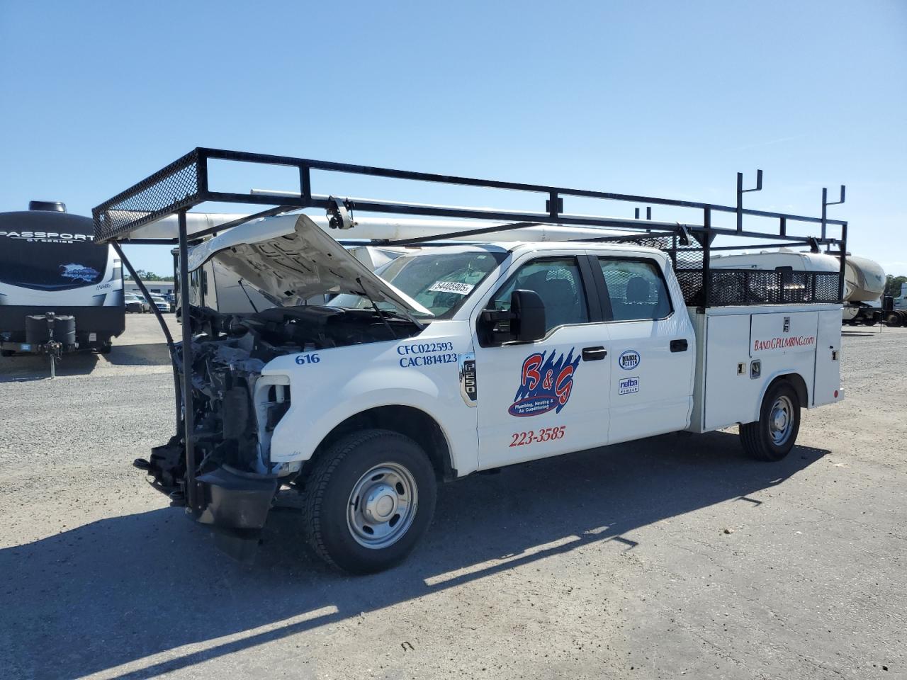 2022 Ford F250 Super Duty en Venta en Jacksonville, FL - Front End