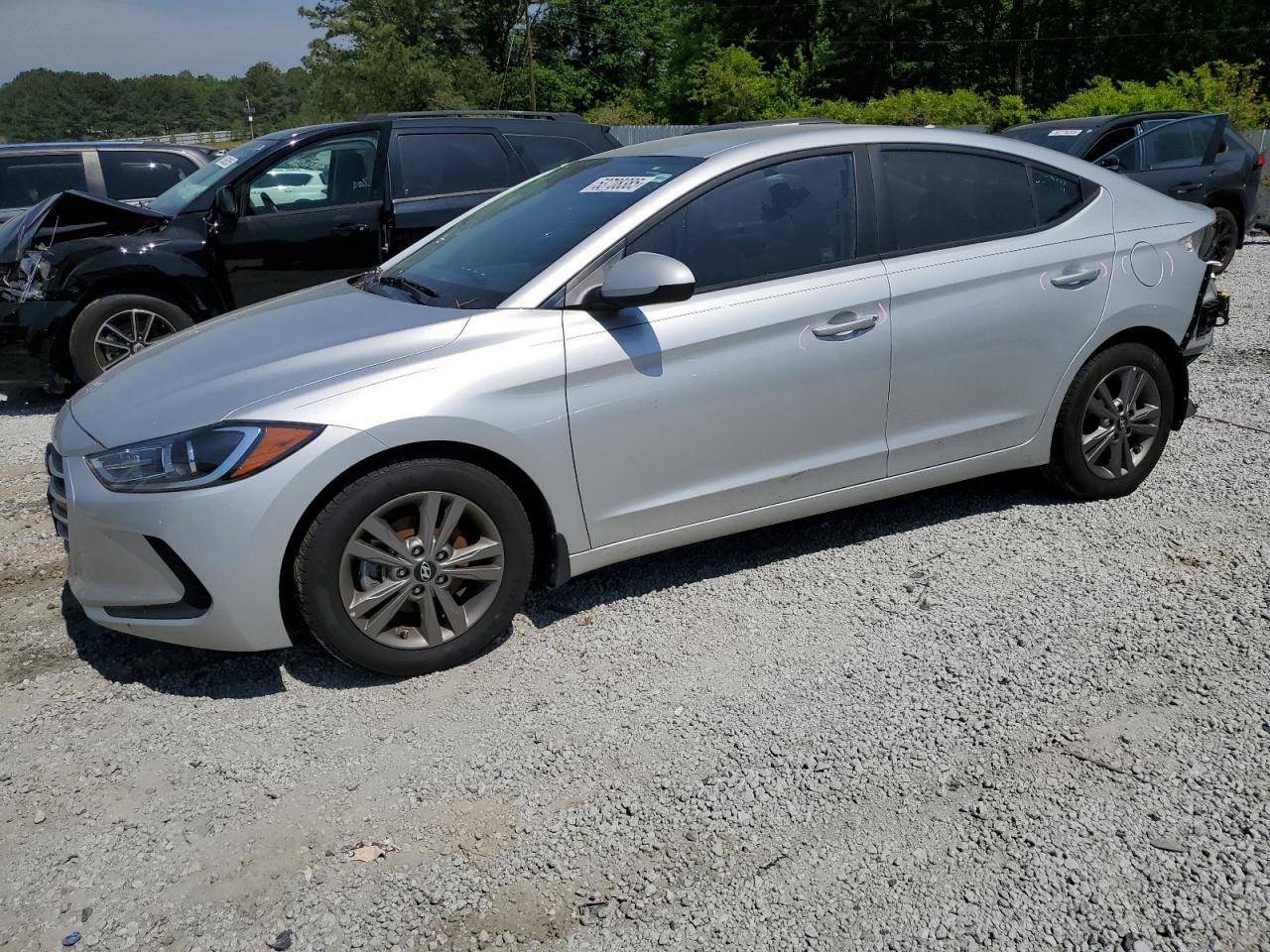 2018 Hyundai Elantra Sel for Sale in Fairburn, GA - Rear End