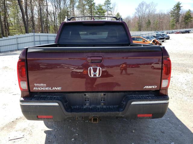 Pickups HONDA RIDGELINE 2017 Burgundy