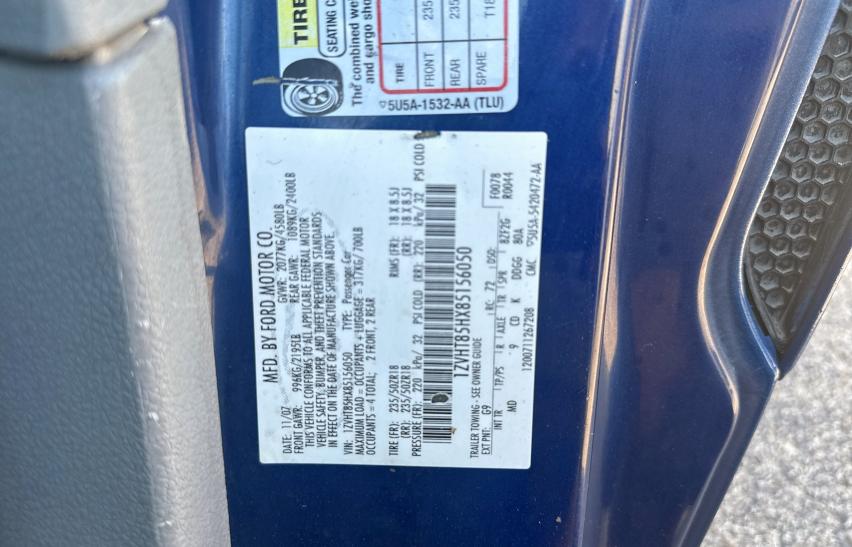 2008 FORD MUSTANG GT