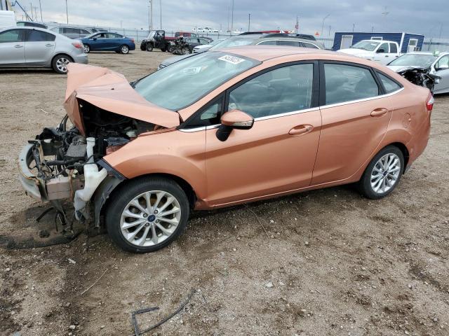 Sedans FORD FIESTA 2017 Pomarańczowy