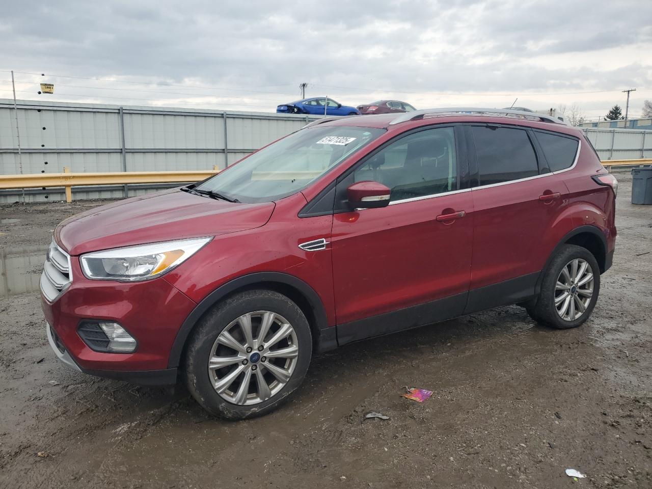 2017 Ford Escape Titanium იყიდება Dyer-ში, IN - Side