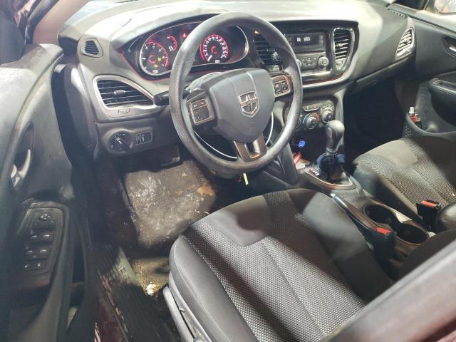 Sedans DODGE DART 2015 Burgundy