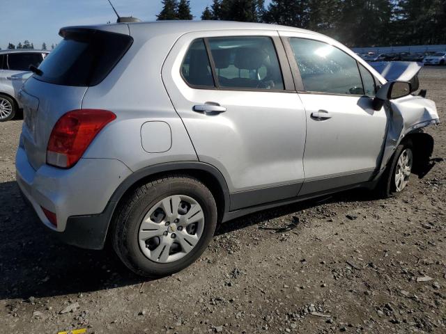 CHEVROLET TRAX 2019 Srebrny