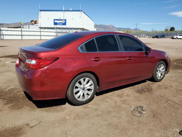  SUBARU LEGACY 2015 Красный