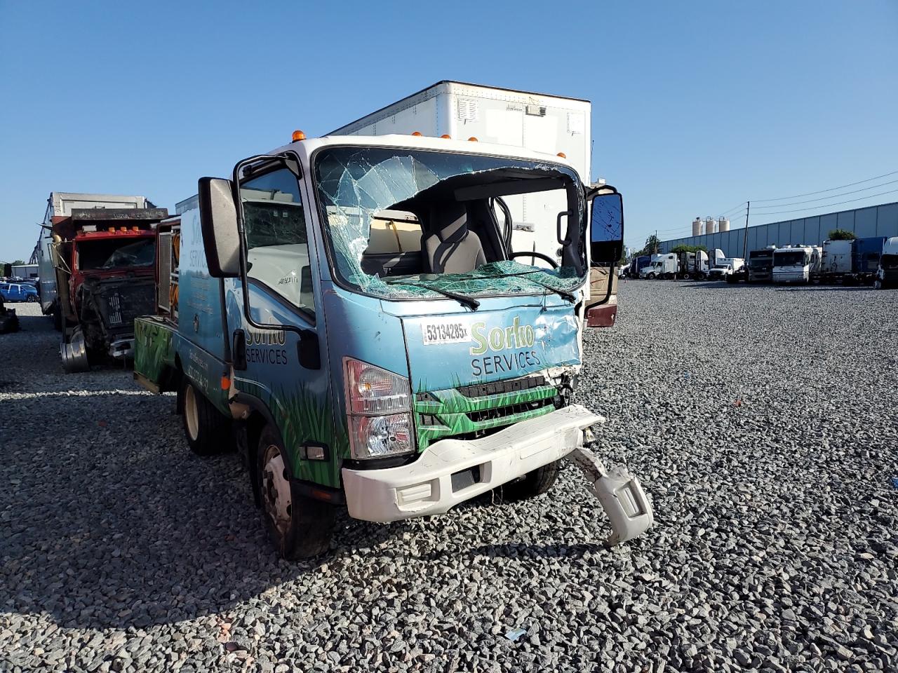 2022 Isuzu Npr-Hd Sprayer Truck en Venta en Apopka, FL - Front End
