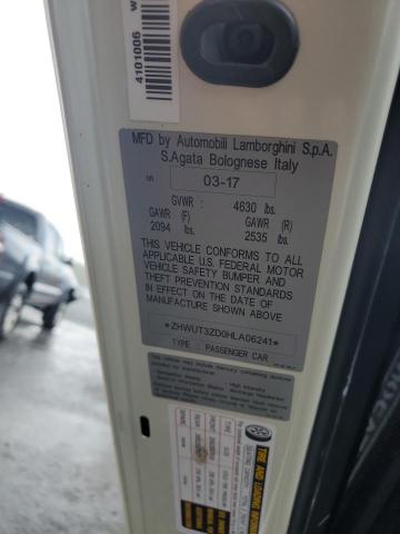 2017 LAMBORGHINI AVENTADOR SV