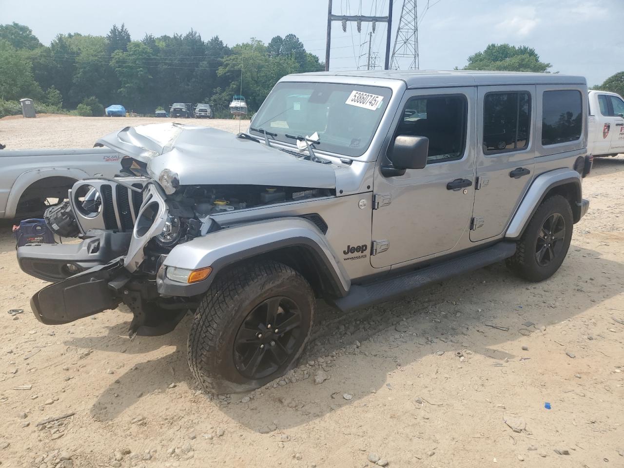 2020 Jeep Wrangler Unlimited Sahara for Sale in China Grove, NC - Front End