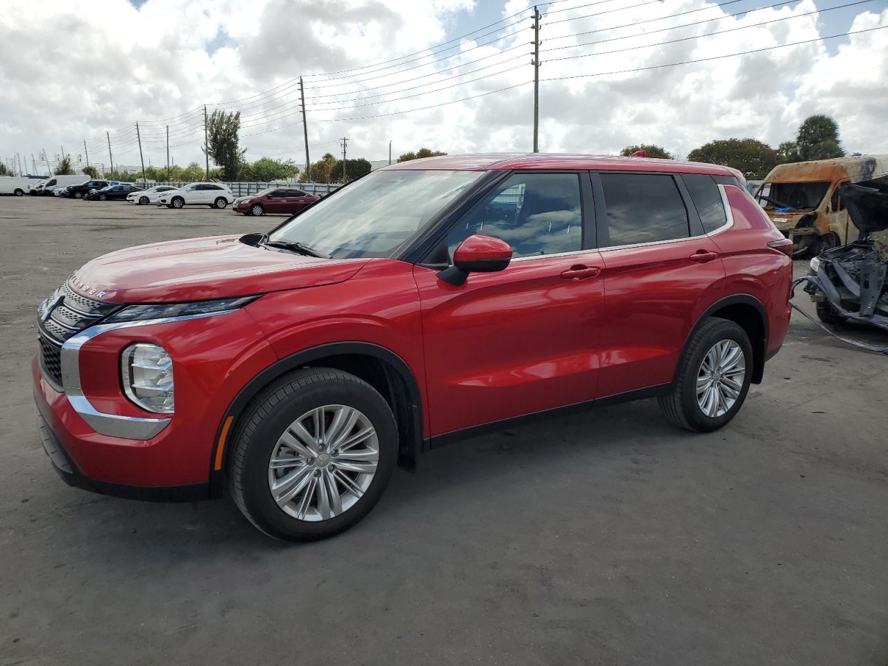 2024 Mitsubishi Outlander Es zu verkaufen in Miami, FL - Damage History
