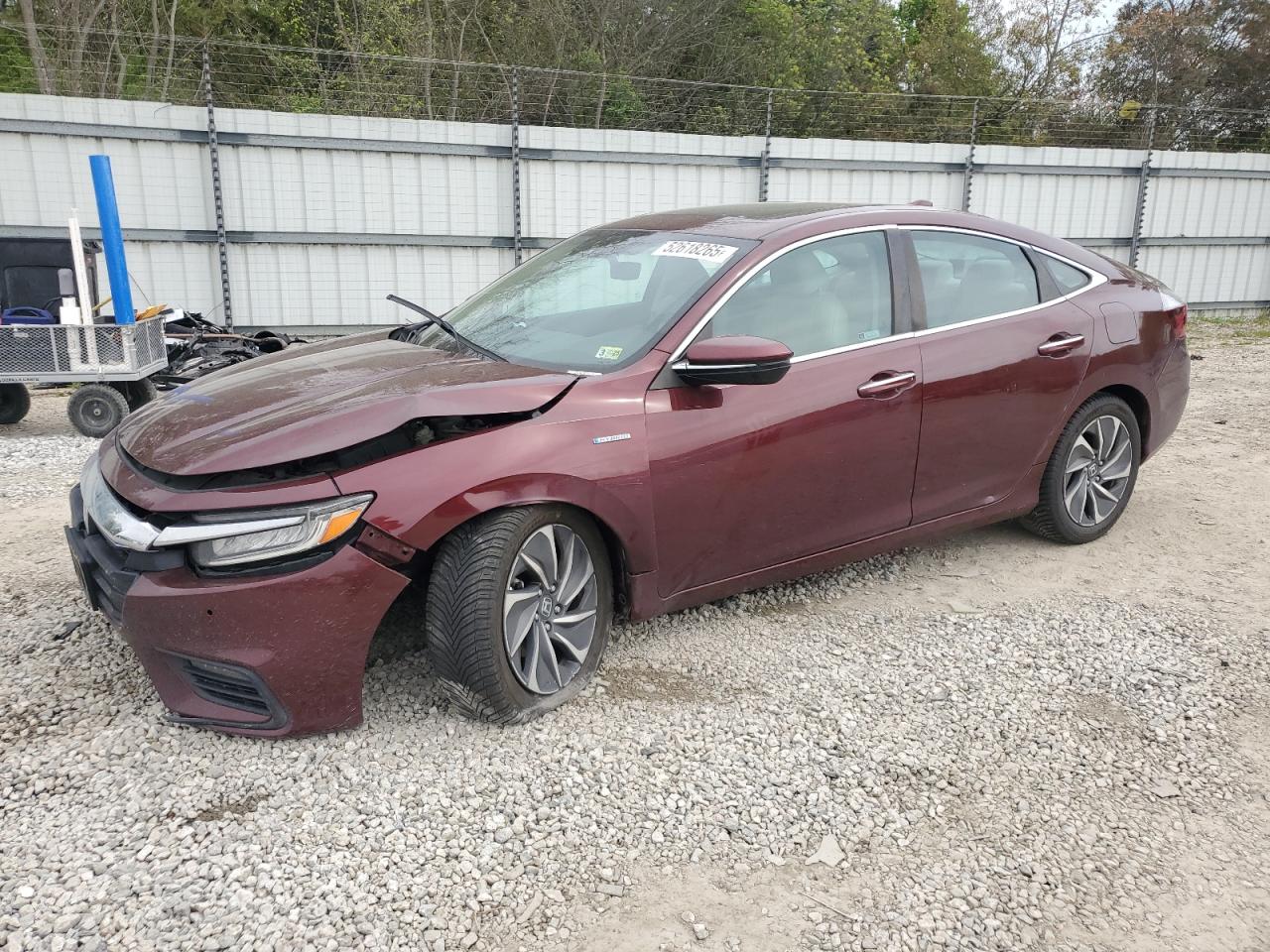 2019 Honda Insight Touring იყიდება Hampton-ში, VA - Undercarriage