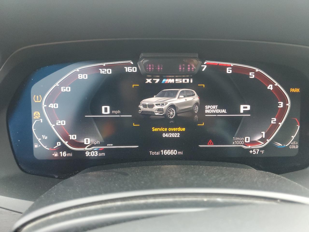 2020 BMW X7 M50I VIN: 5UXCX6C03LLE35512 Lot: 51104095