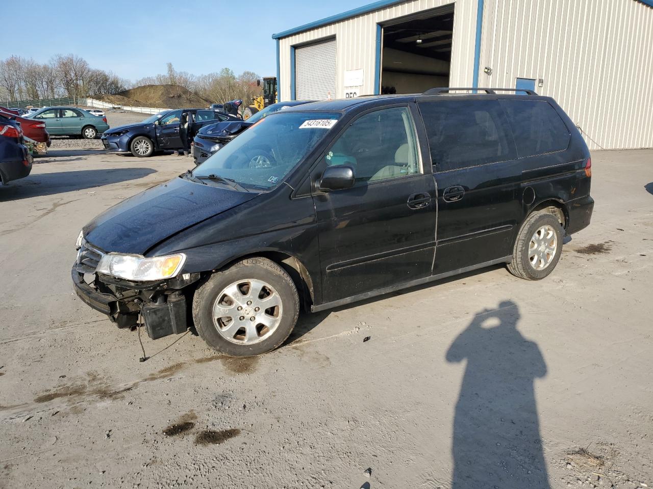 2003 Honda Odyssey Exl zu verkaufen in Duryea, PA - Side