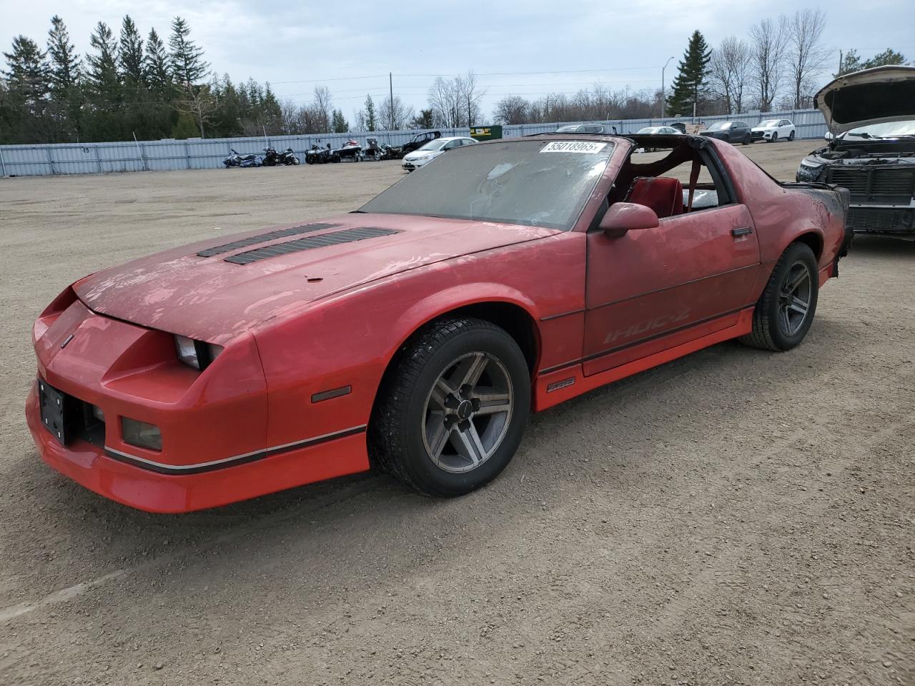 1987 Chevrolet Camaro zu verkaufen in Bowmanville, ON - Burn