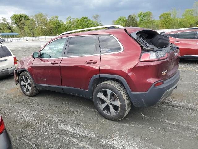  JEEP GRAND CHER 2019 Бургунди